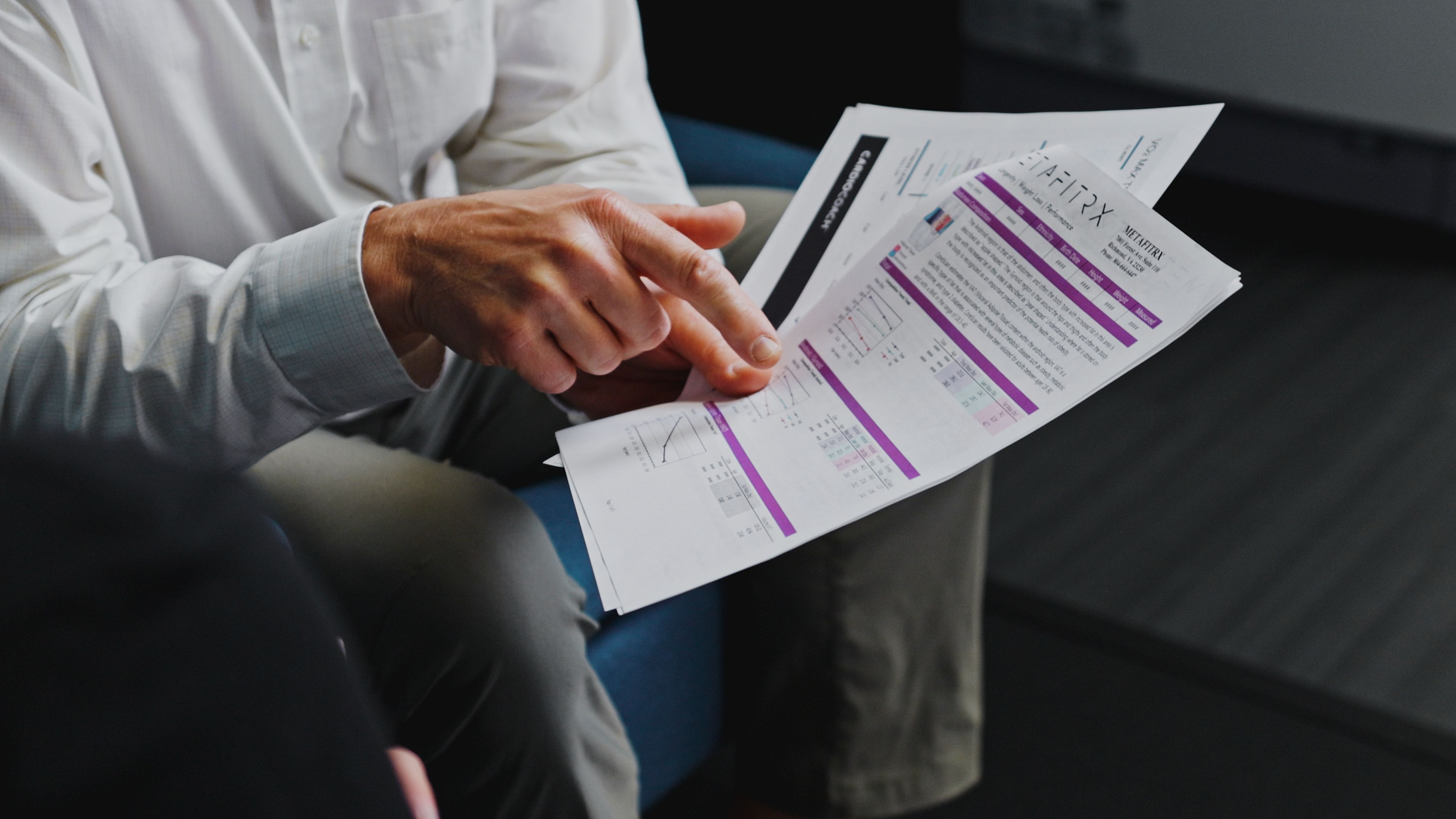 Patient receiving medical care